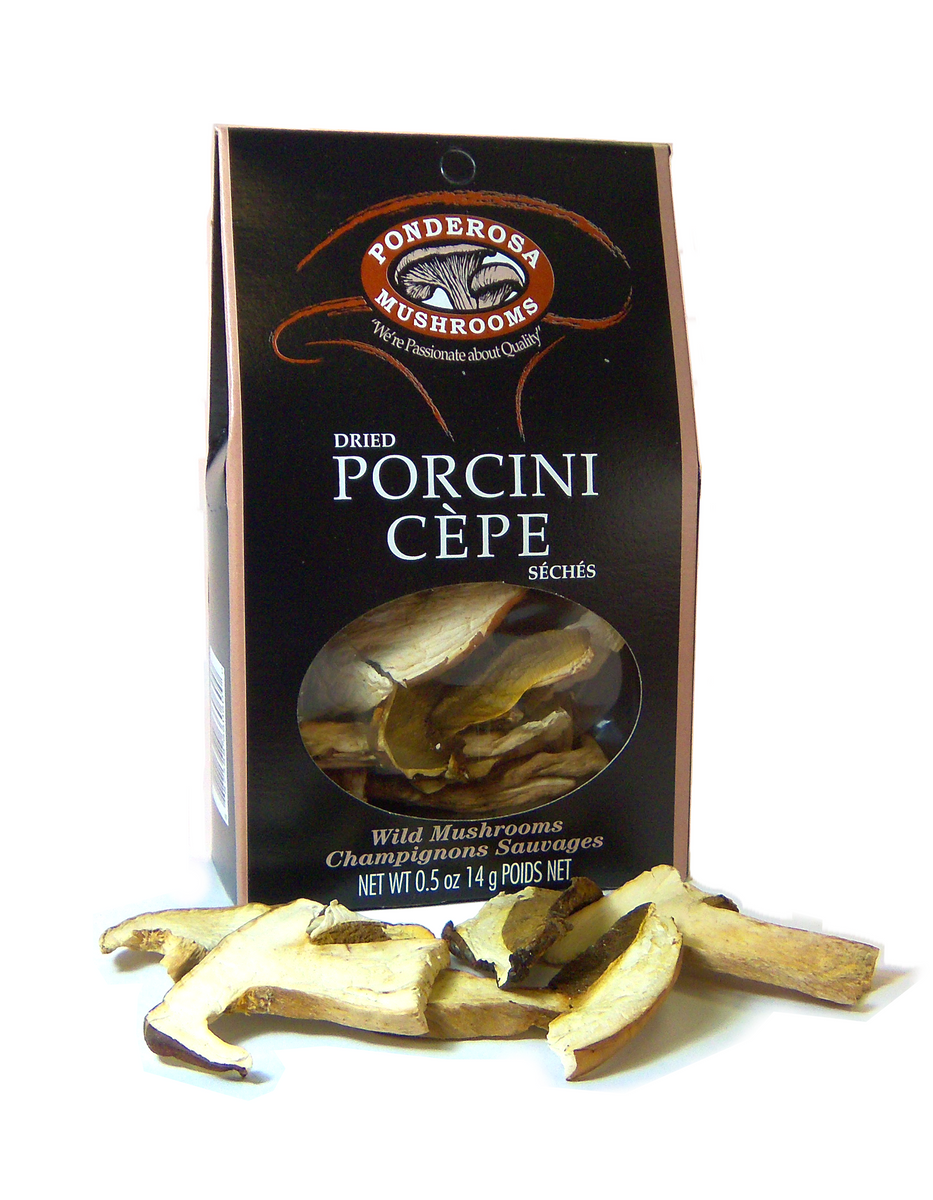 Dried Porcini Ponderosa Mushrooms